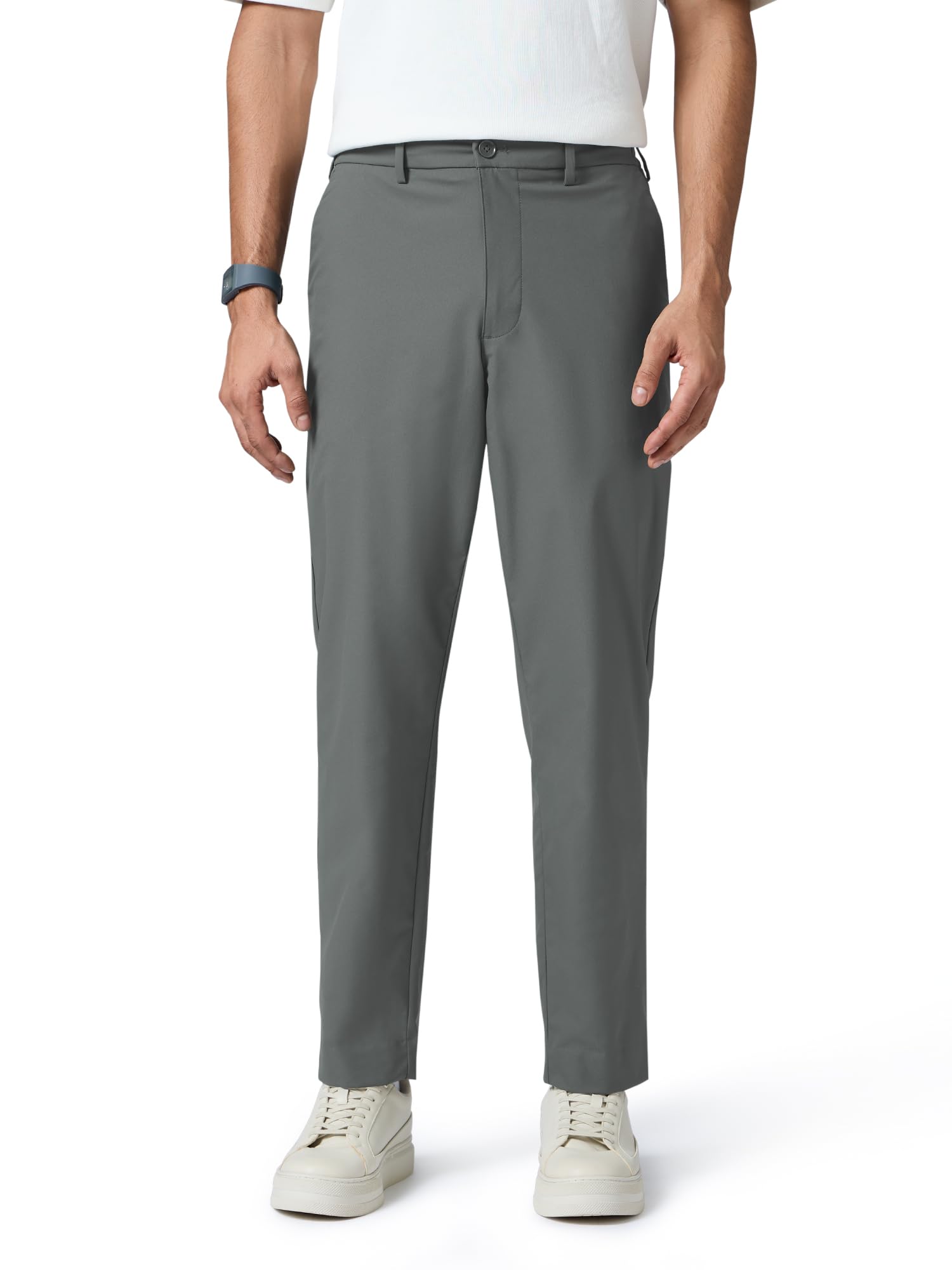 パンツ MJ XYXX Mens Cotton Rich Mobile Pants, Relaxed Fit, Solid, Pack of 1